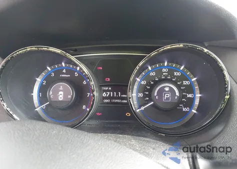 2013 Hyundai Sonata Gls из США, поврежденный, VIN 5NPEB4AC5DH671950